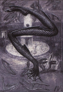 Pisces original lithograph