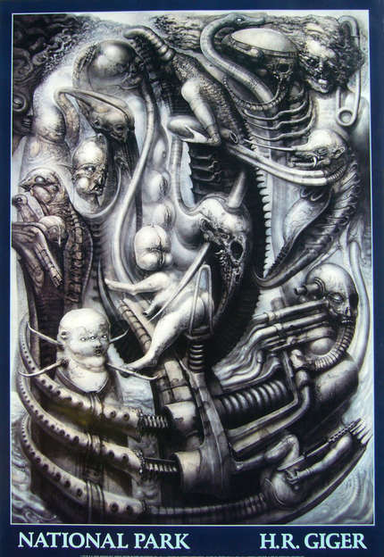 National Park fine art poster by Giger