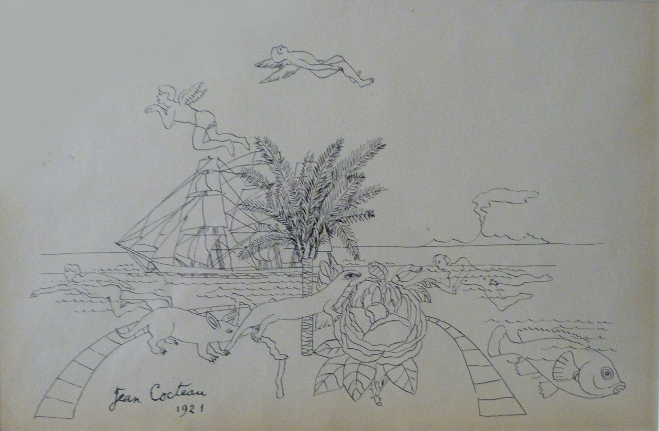 Jean Cocteau: Original Drawing