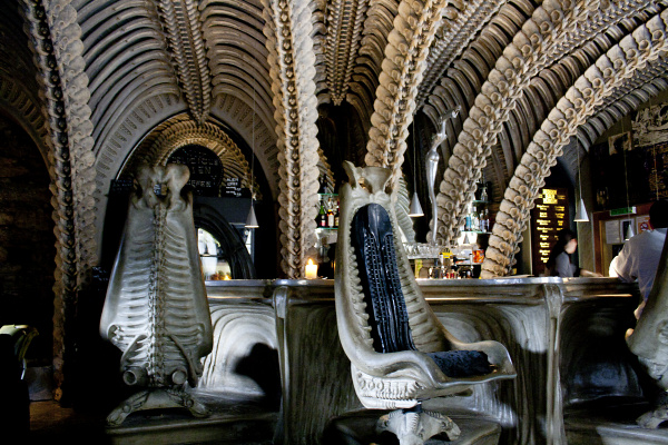 H.R. Giger Museum in Gruyere