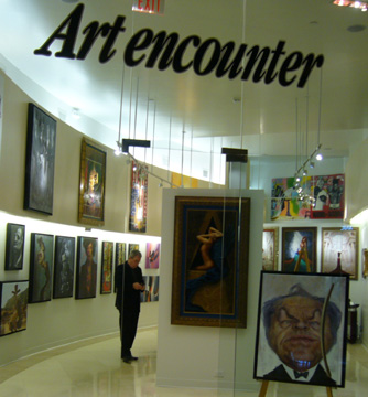 Art Encounter Forum Shops with Jota leal