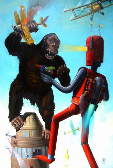 King Kong vs The Atomic Robot