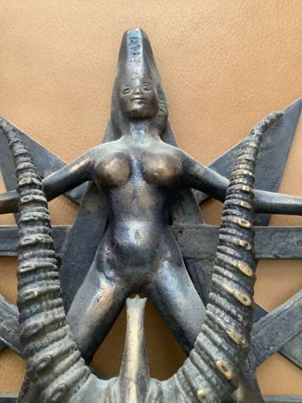 Baphomet Bronze by H.R. Giger