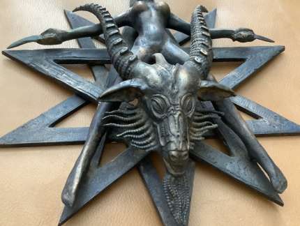 Baphomet Bronze by H.R. Giger