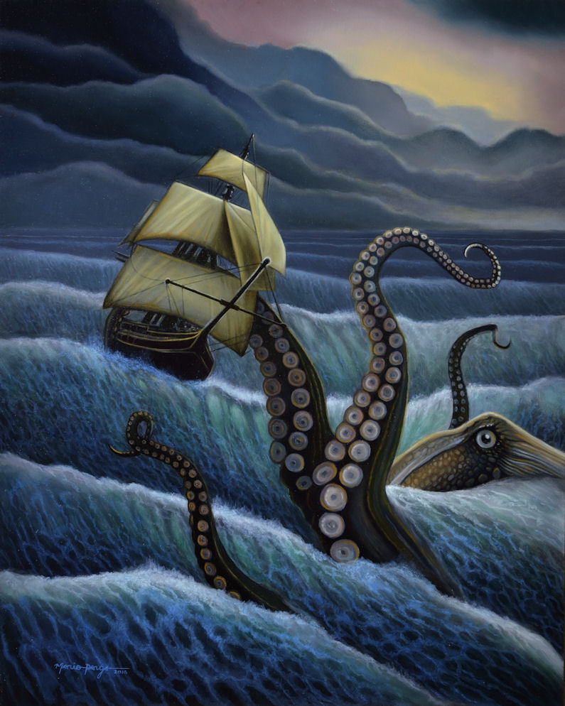 The Kraken by Mario Parga