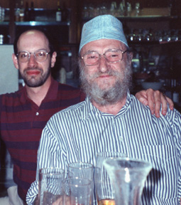 james cowan of morpheus and ernst fuchs in venice
