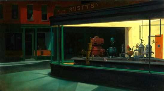 Nighthawks by Gersten