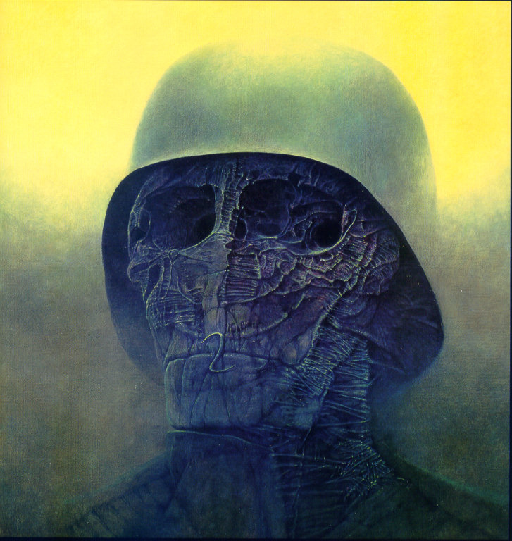 Zdzislaw Beksinski art Morpheus Gallery