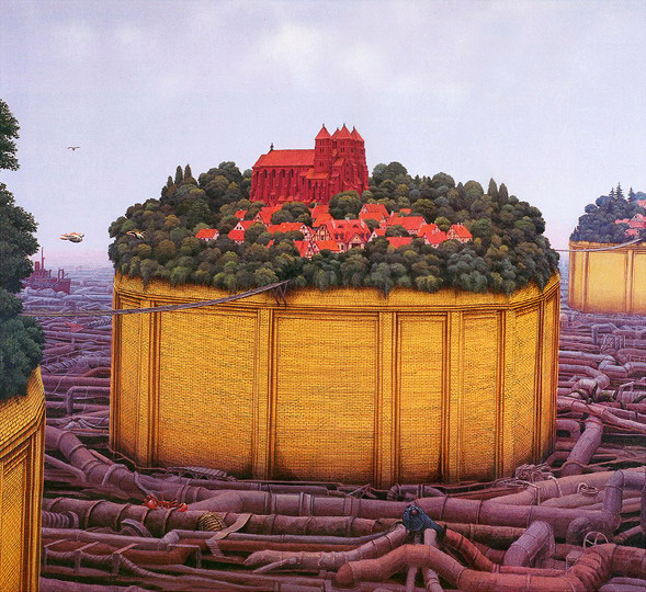 Yerka 'State of Water' Morpheus Fine Art